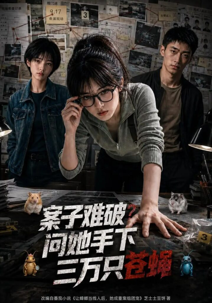 案子难破：问她手下三万只苍蝇