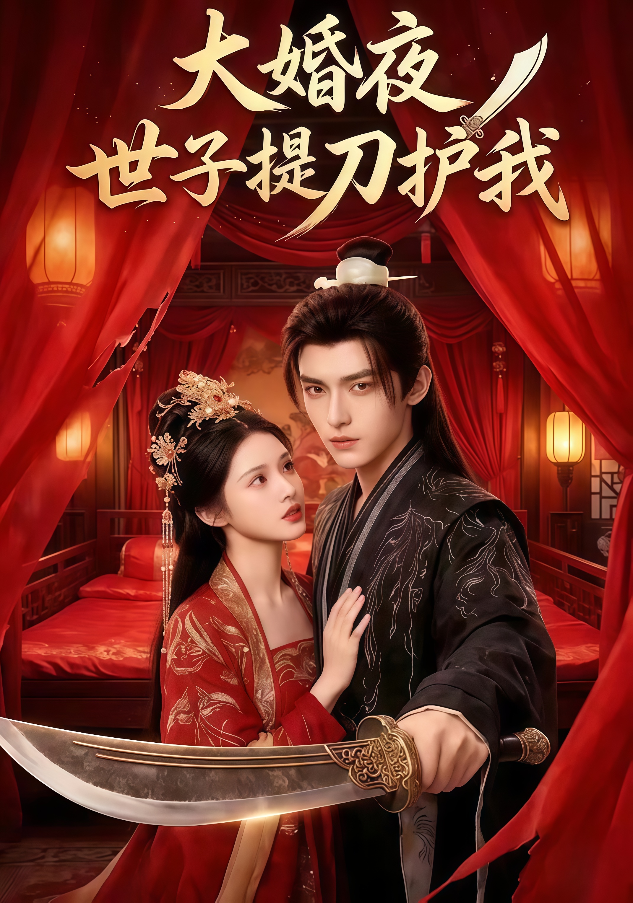 大婚夜，世子提刀护我