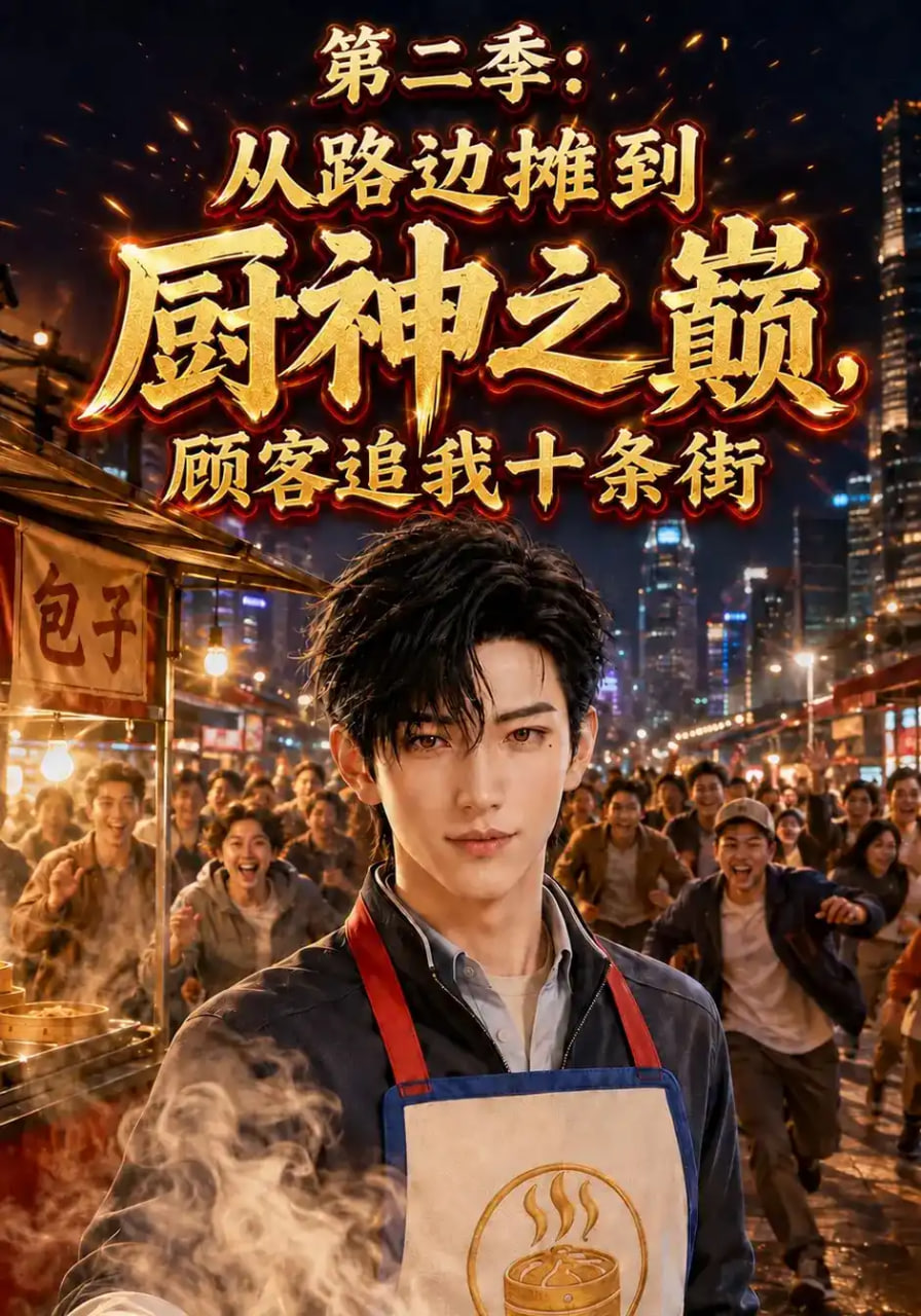 第二季从路边摊到厨神之巅，顾客追我十条街